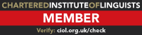 Chartered Institute of Linguists: Member
